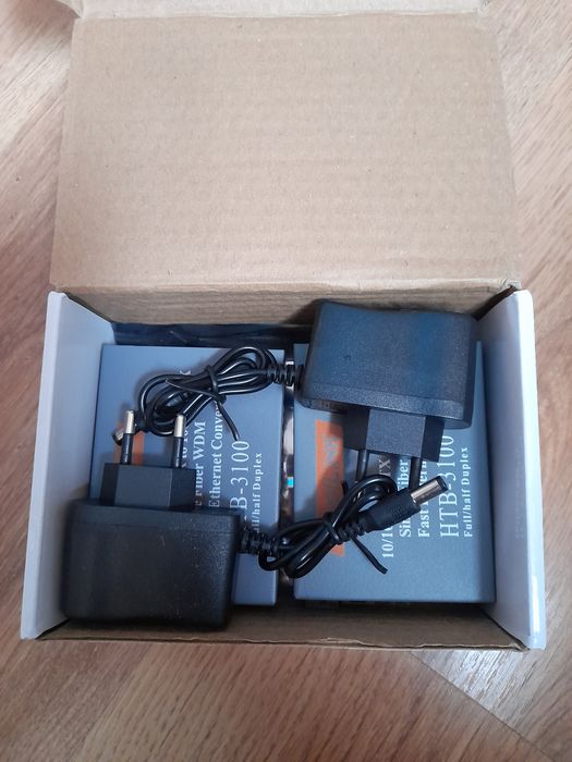Media convertor fibra optica/pereche