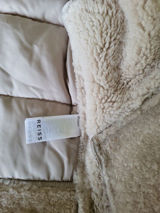 Haină piele și blană naturală Reiss