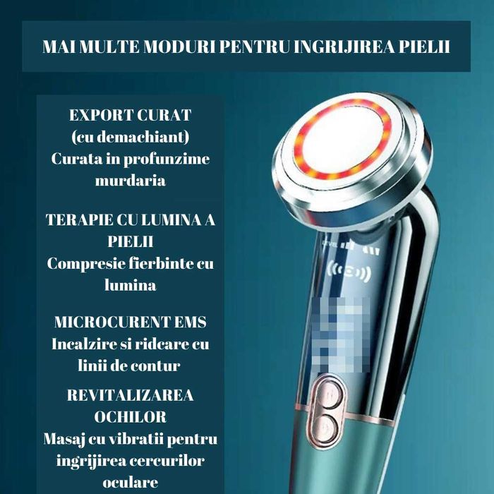 Aparat Pentru Tratament Facial Si Intinerirea Pielii