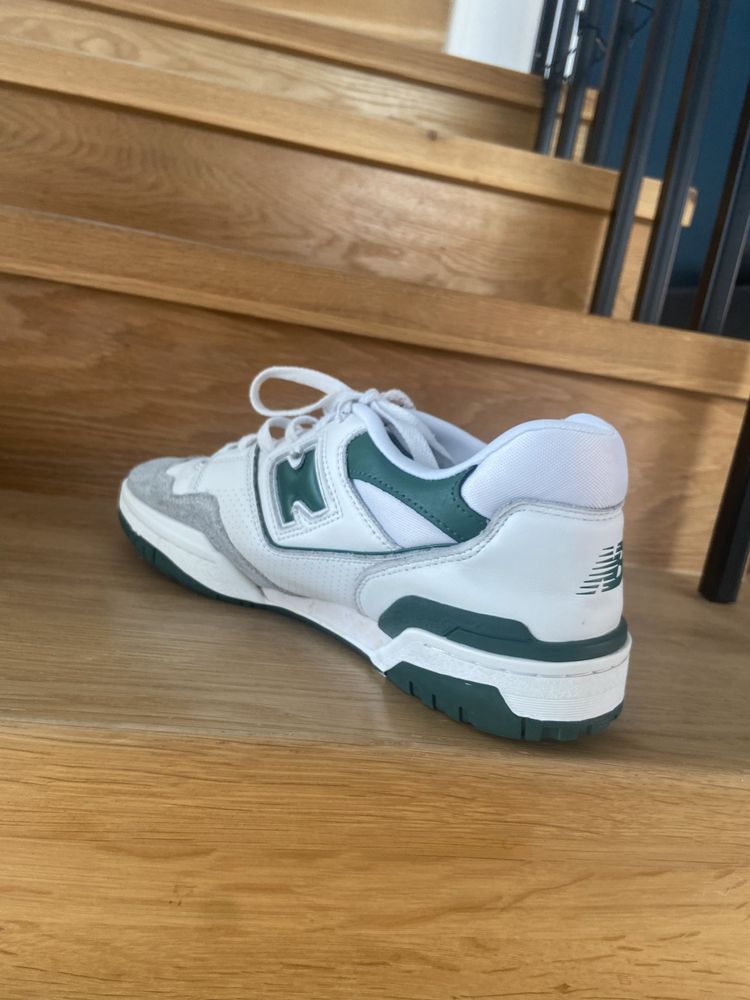 Papuci new balance 550 45.5  “white green”