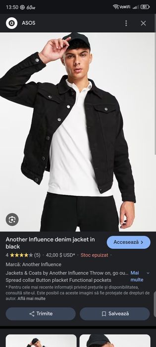 jachetă ASOS design