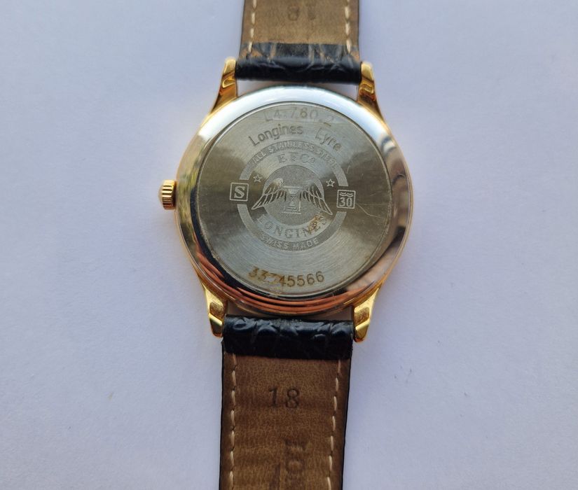 Ceas de mână bărbătesc automatic LONGINES gold plated