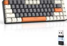Tastatură mecanică Wireless ZIYOU LANG RK68 60%,Bluetooth 5.0/2.4Ghz