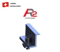 Sistem AR2 de montarea a panourilor solare/fotovoltaice-clema de capat