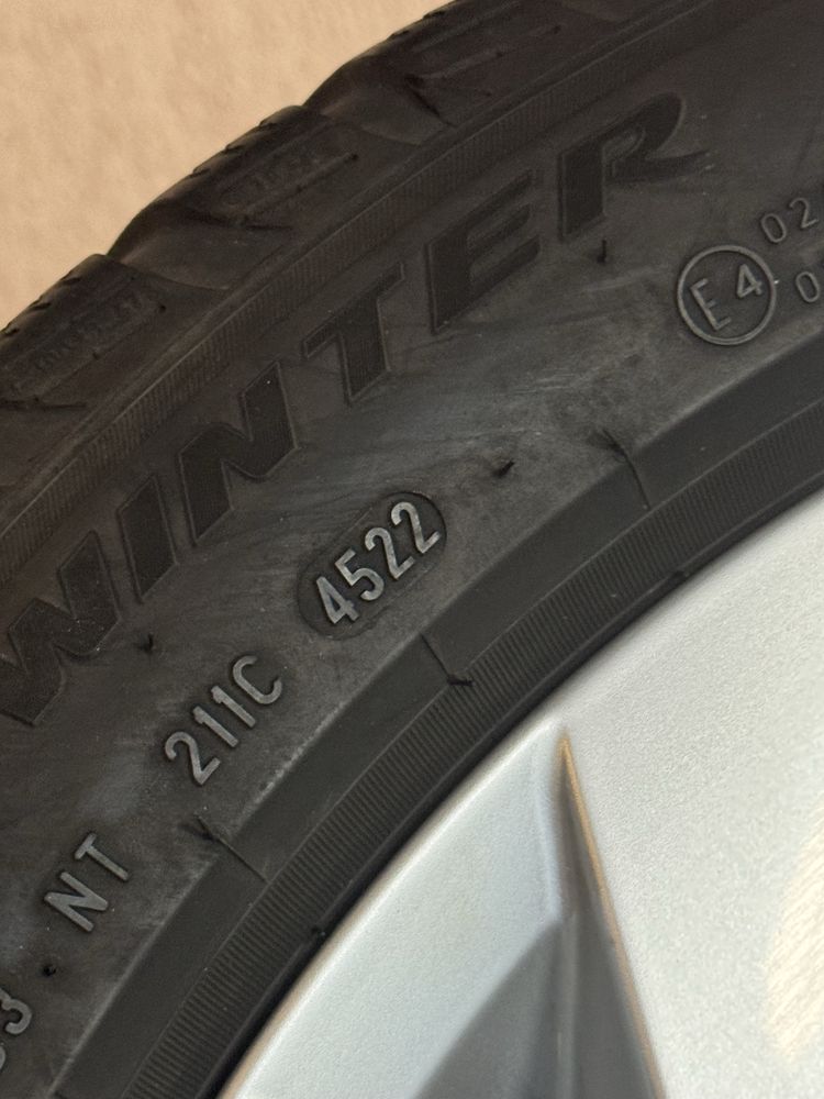 Set jante 17” originale Golf 8 + anvelope Pirelli