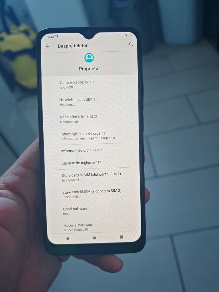 Oferta! Motorola e20