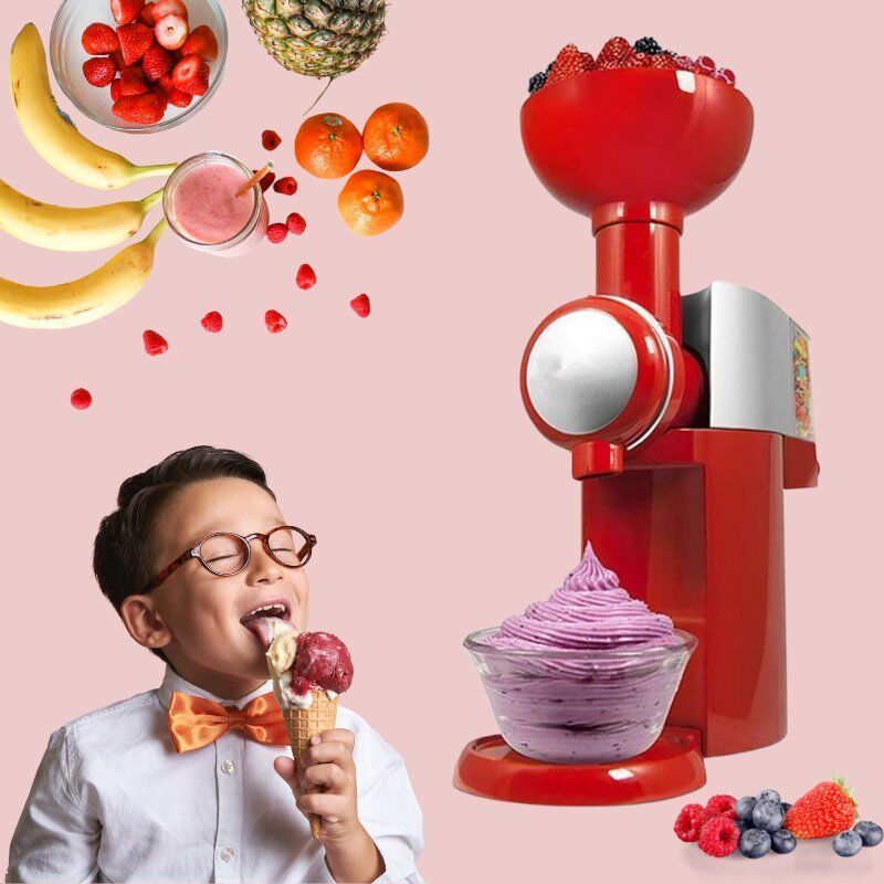 НЕМСКИ Домашна машина за плодов сла – Fruit yogurt machine + ЛЕД ФЕНЕР