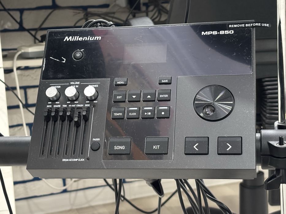 Аренда барабанов Millenium MPS-850 E-Drum