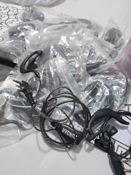 гарнитура для рации SUNQAR. 
Предназначена для использования с рациями