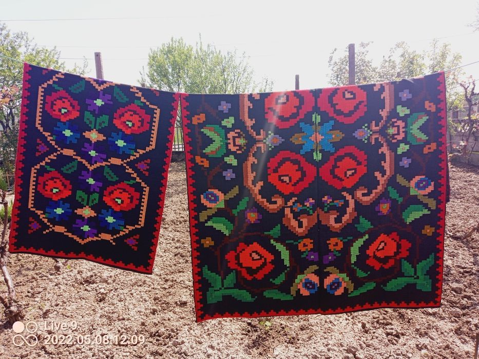 Covor, cuvertură, peretar artizanat românesc