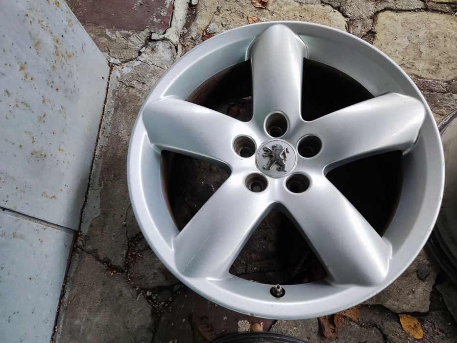 17 цола 5х108 Пежо оригинални лети джанти Peugeot 5x108 65,1