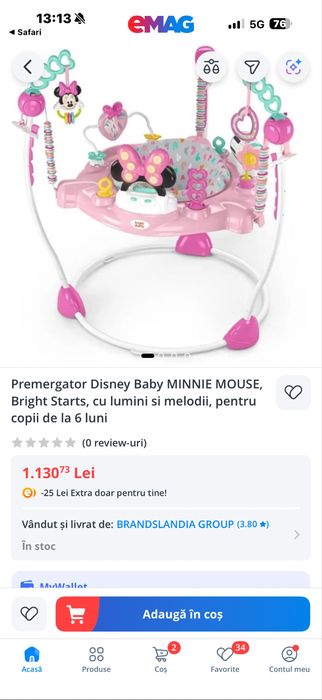 Jumper minnie mouse ca nou