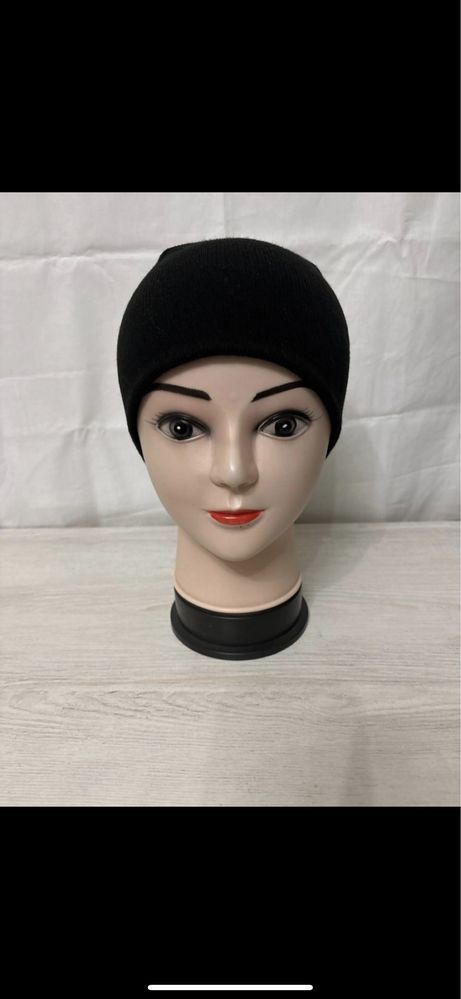 Shapka qora unisex