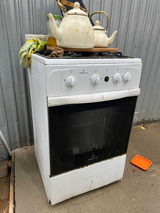 Газовая плита 4 комфорки