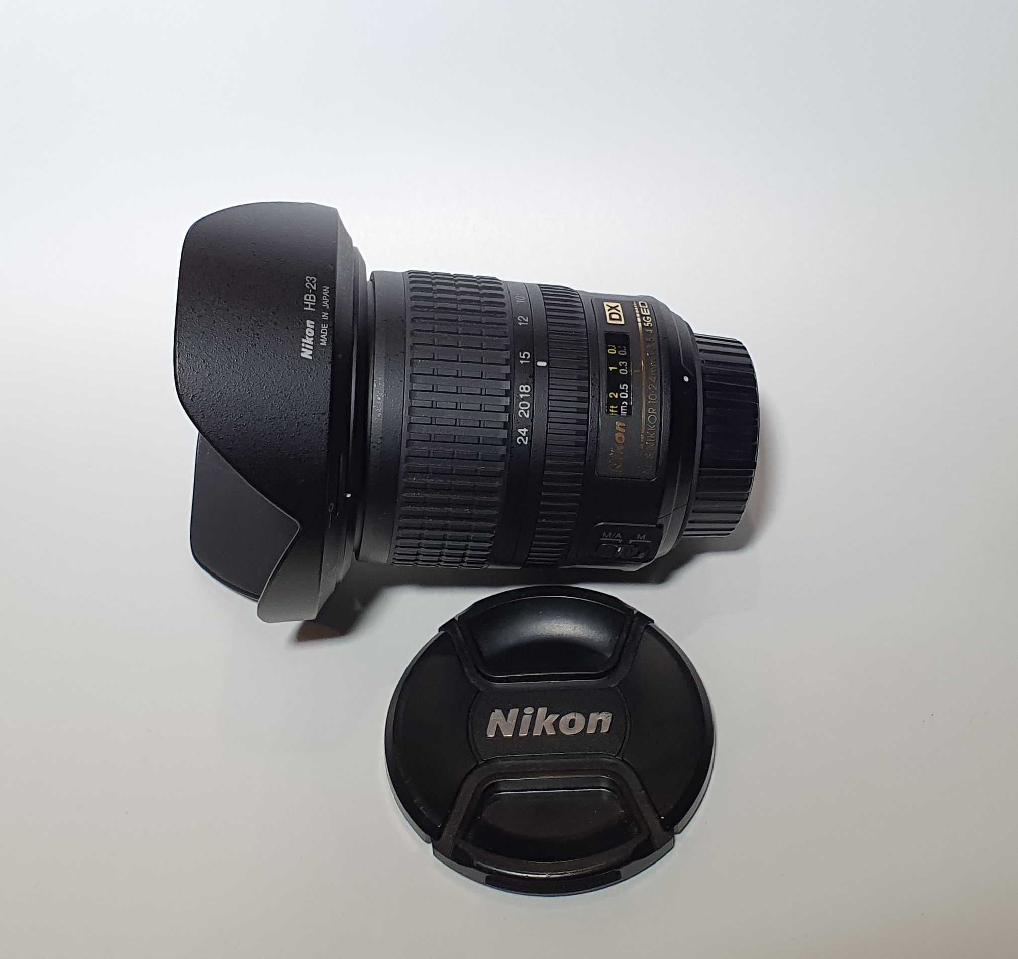 Продавам широкоъгълен обектив Nikon AF-S Nikkor 10-24 f/3.5-4.5G ED