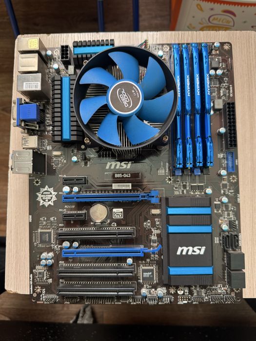 Комплект процессор + Мп + Озу