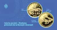 Moneda aur 10 lei diadema