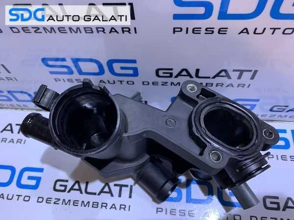 Corp Carcasa Termostat cu Senzor Temperatura Apa VW Golf 5 1.4 BCA BUD 2004 - 2008 Cod 032121111BM