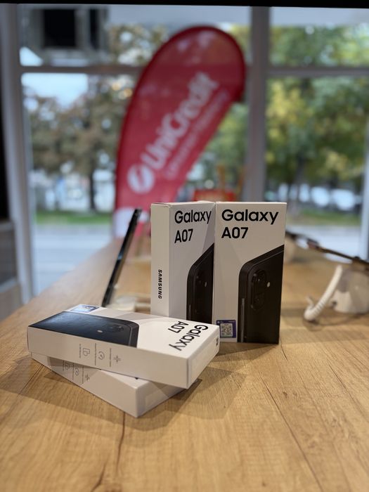 **ATS GSM**IDA0764 Samsung A07 64Gb Black /Nou/Garantie