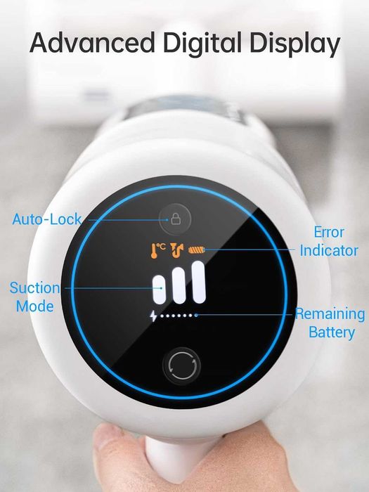 Вертикална прахосмукачка Dreame P10 3 режима до 50 минути работа