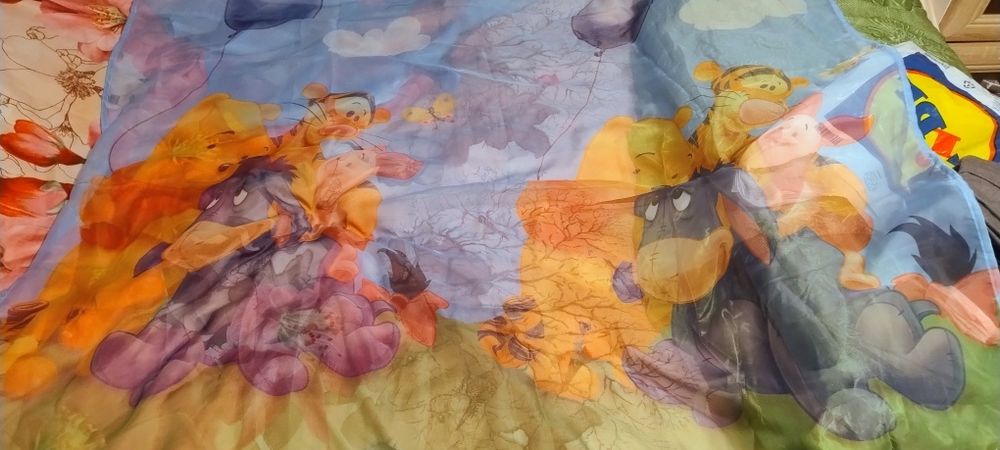 Două perdele cameră