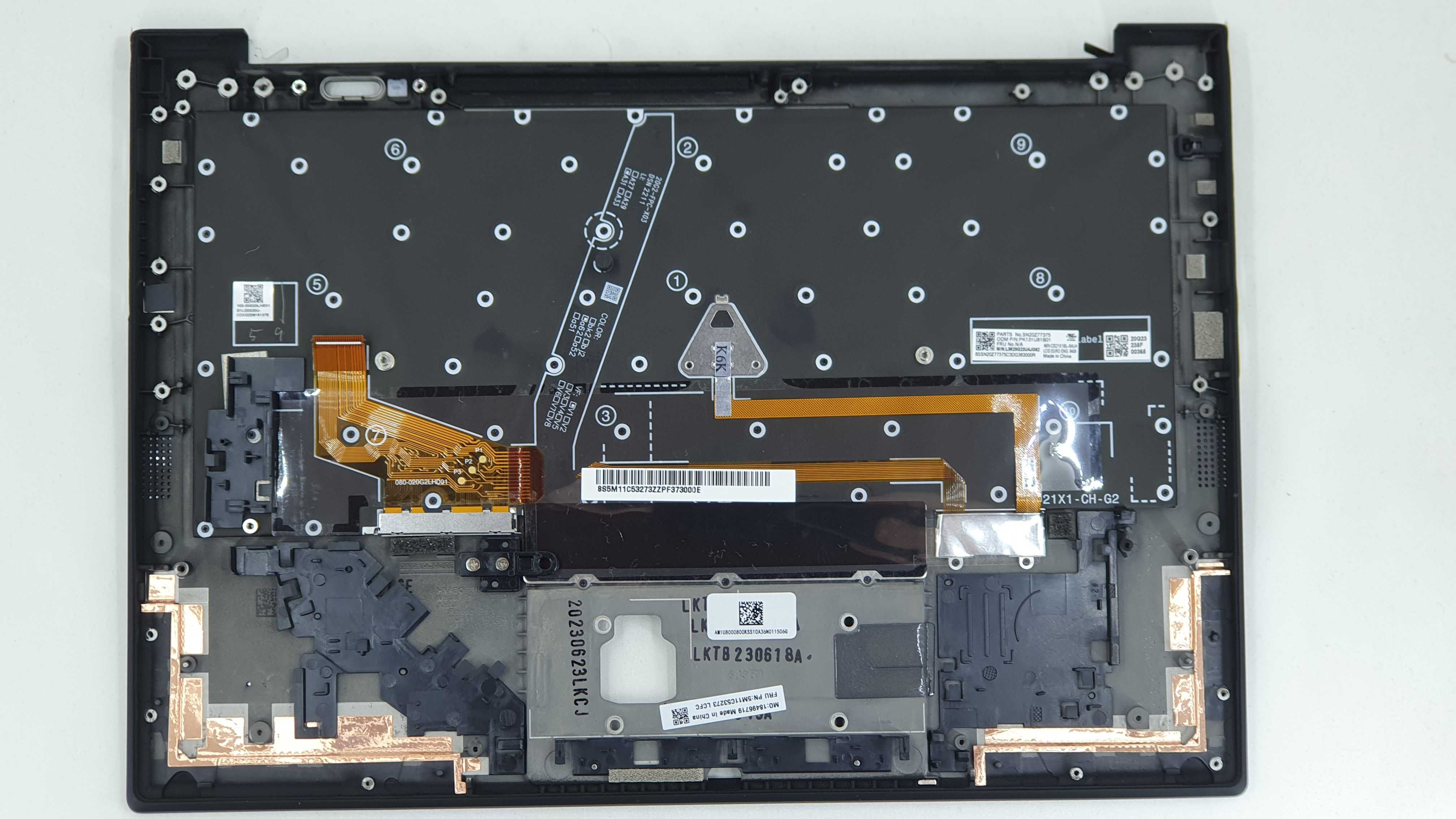 Palmrest / Carcasa/ tastatura Lenovo ThinkPad X1 Carbon 9th 5M11C53273