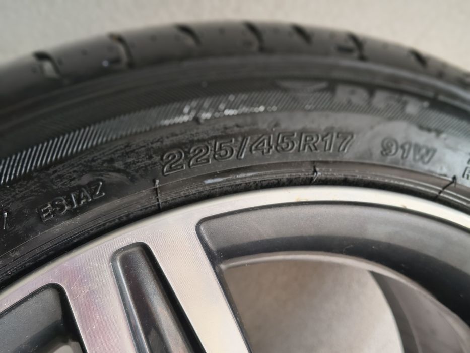 Genti aliaj BMW R16 +anvelope iarna