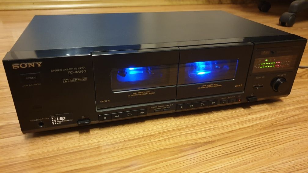 Sony cass deck + tuner digital