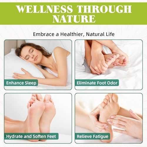 Нови Билкови детокс пачове за крака сън с бамбук и пелин – 40 броя