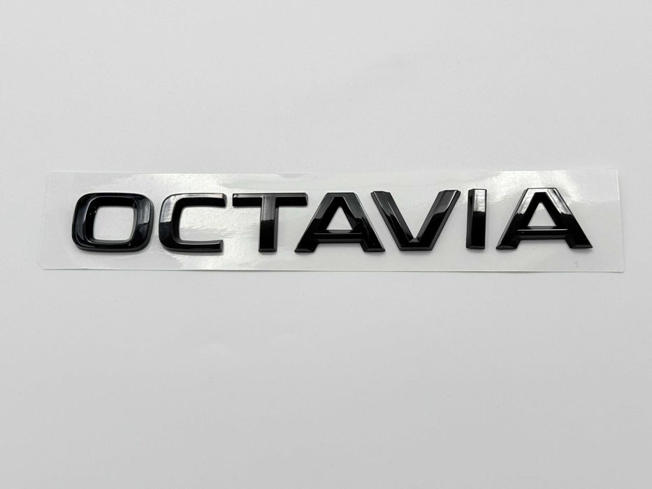 Emblema Compatibila SKODA Kodiaq/Superb/Octavia spate negru