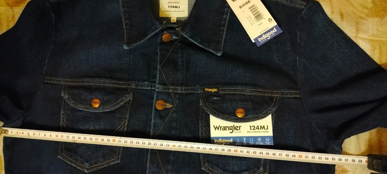 WRANGLER  Icons 124MJ джинсовую куртку продам