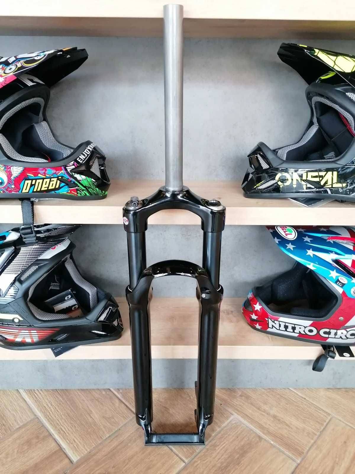 Furca 29"/27.5+ SR Suntour XCR AIR 100mm, gat drept, ax QR