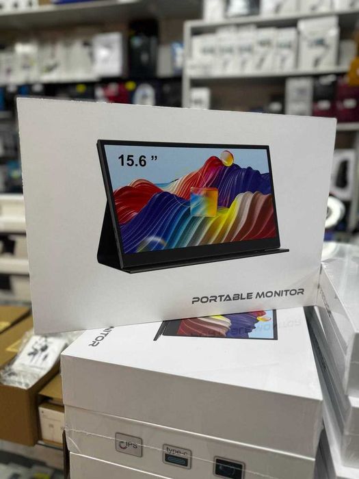 *Портативный монитор 15.6" 2K 60 Гц IPS SuperClear. Есть доставка