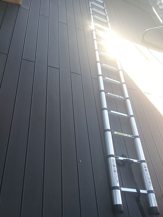 Scara Telescopica 3,8 m din Aluminiu Multifunctionala, Inaltime Regla