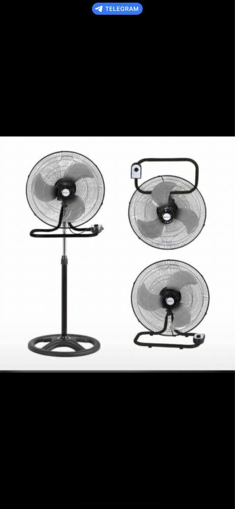 Вентиляторы разных видов