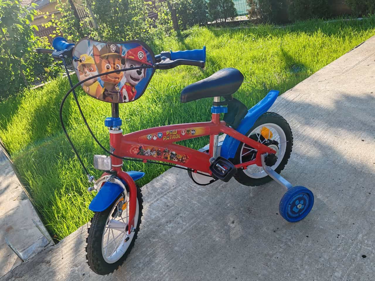 Bicicleta 12" paw patrol