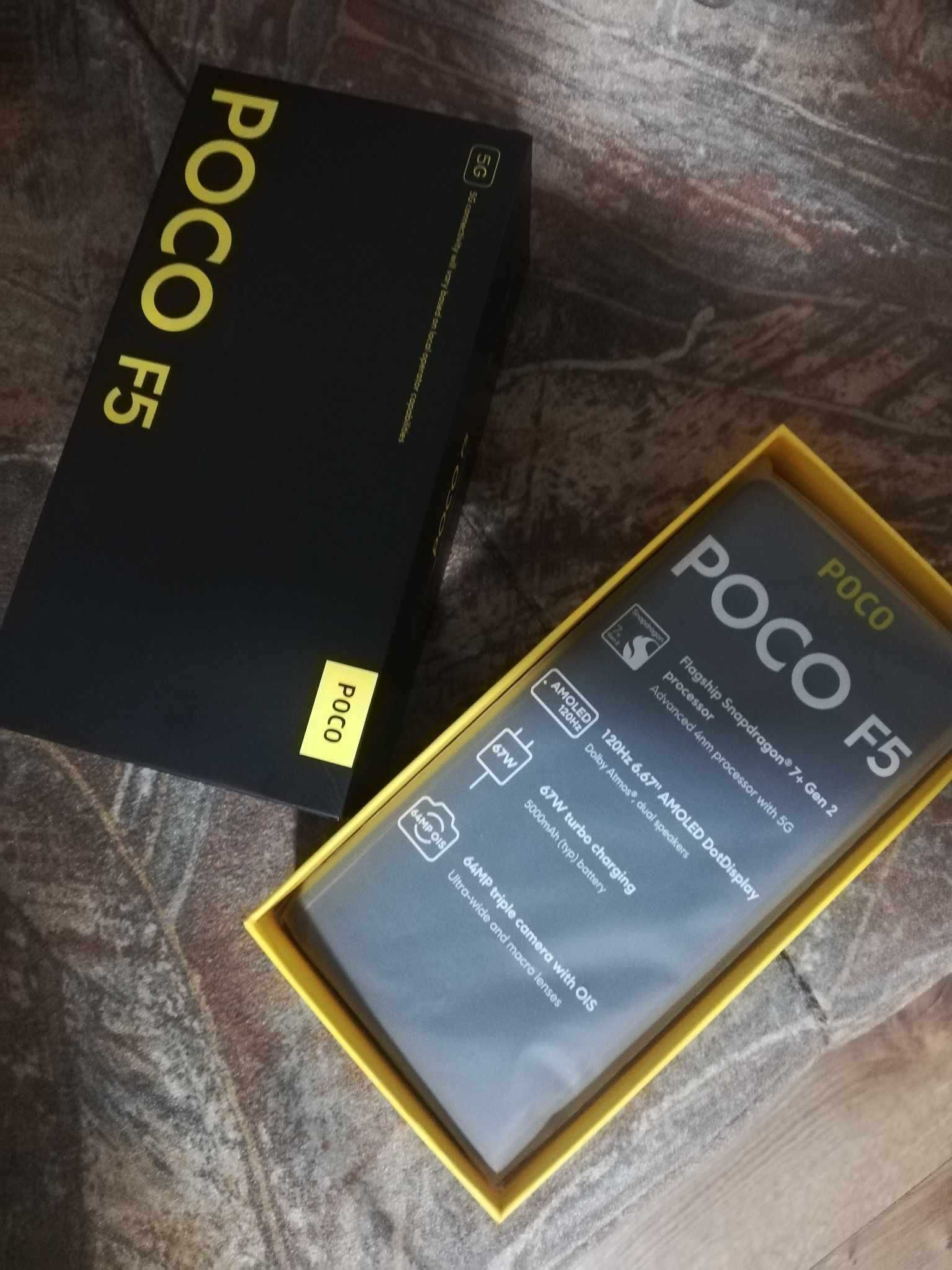 POCO F5 256 GB stocare 12 GB ram / schimb cu PC gaming