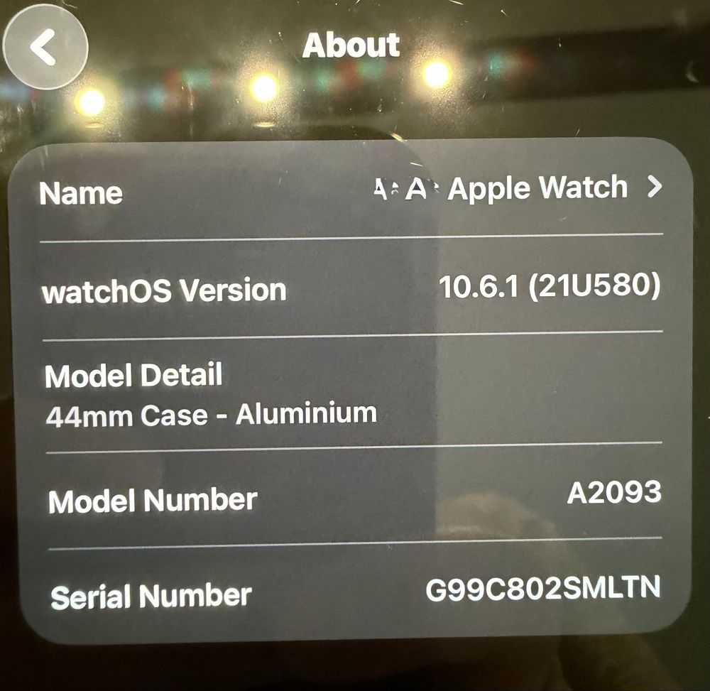 Apple watch Series 5 silver 44mm with milanese loop