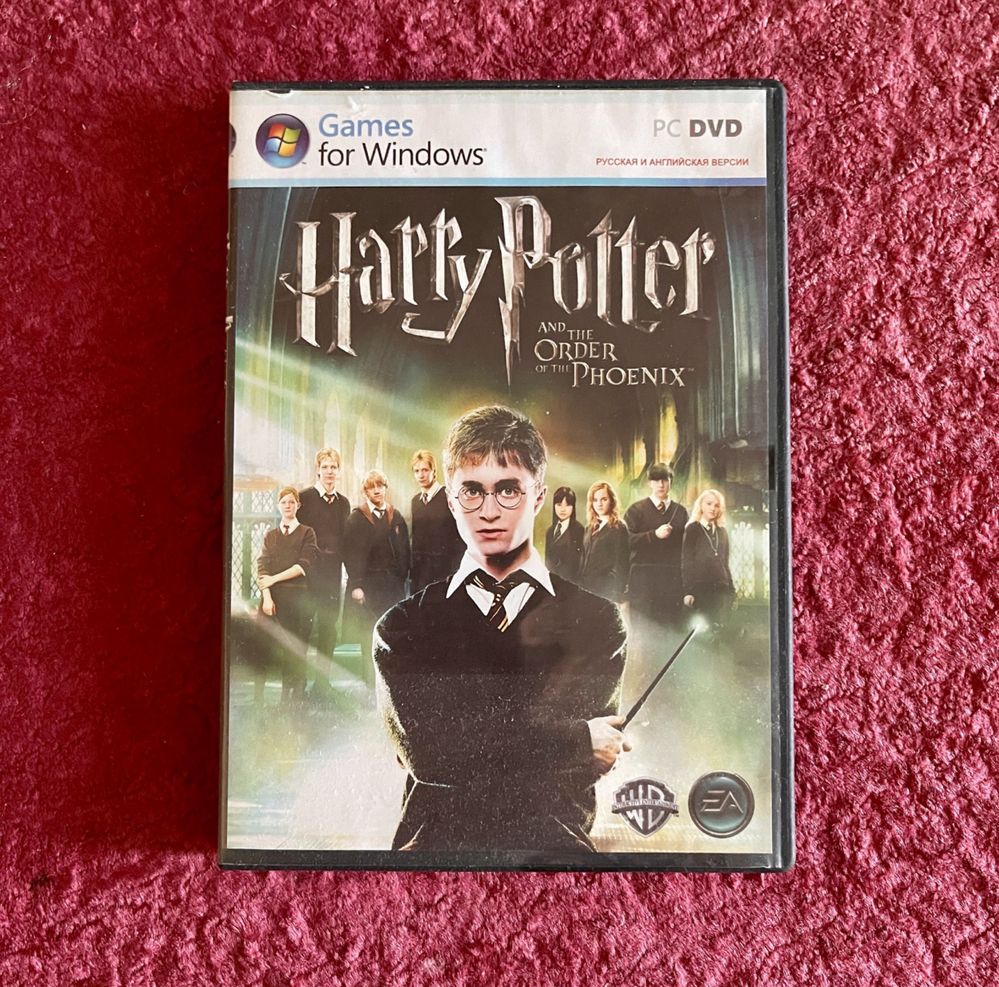 Продам серию игр Гарри Поттер (DVD диски)