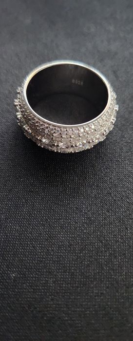 Inel Argint S925 VVS1 cu Diamante