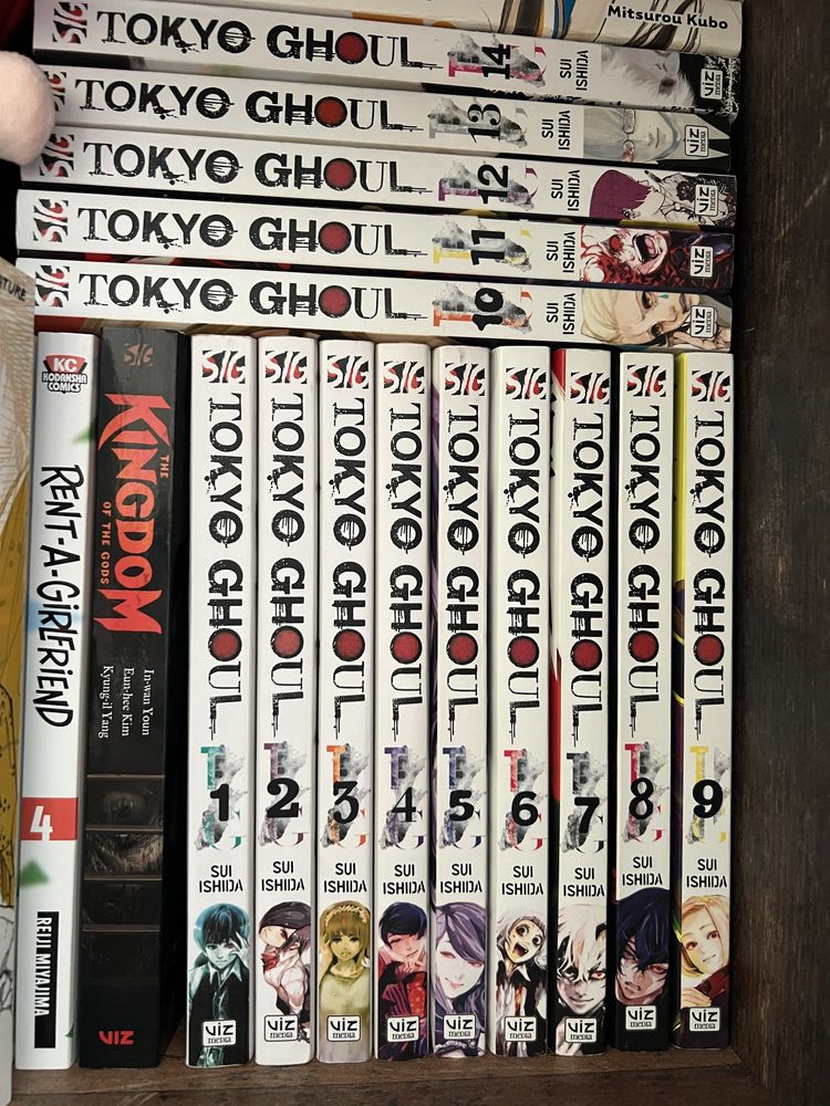 Manga Tokyo Ghoul 1-14 completed