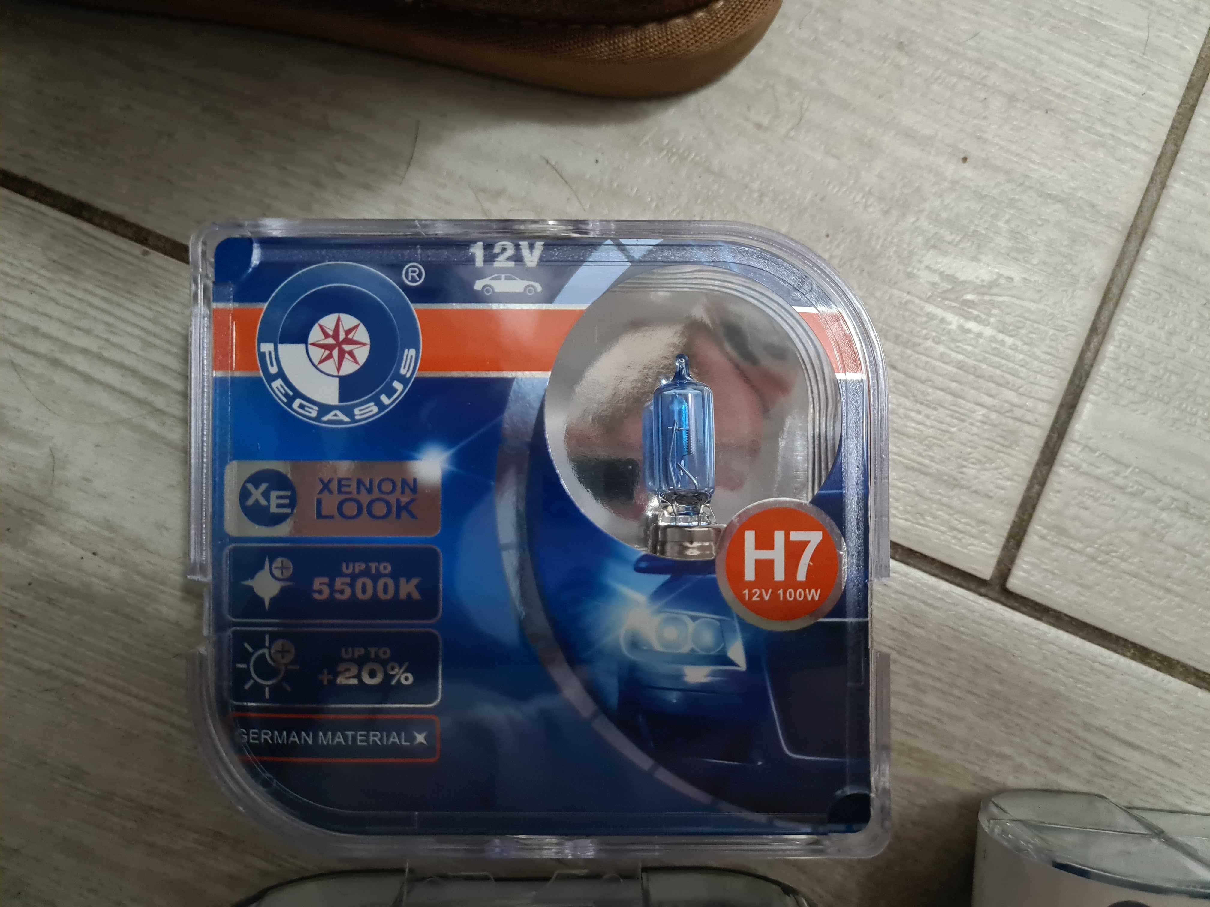 Set bec halogen xenon H7, H4 PEGASUS 12V