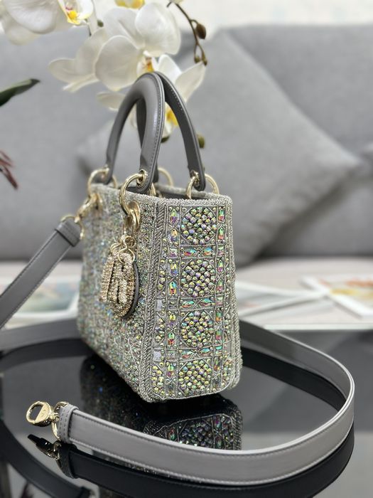 Geanta Christian Dior Lady 20cm, tip Premium