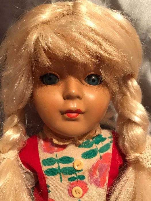 Редкая старинная кукла