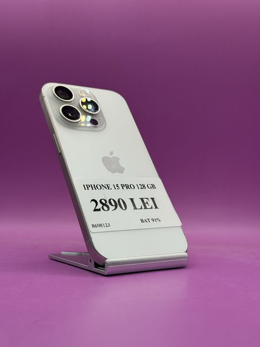 Iphone 15 Pro 128 Gb 91• Amanet Matei Crangasi•2890