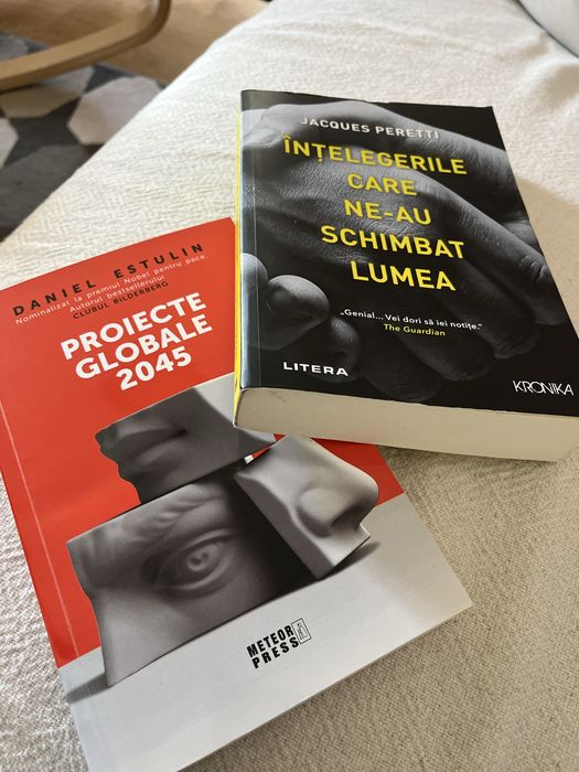 2 carti Proiecte globale 2045 - Intelegerile care ne-au schimbat lumea
