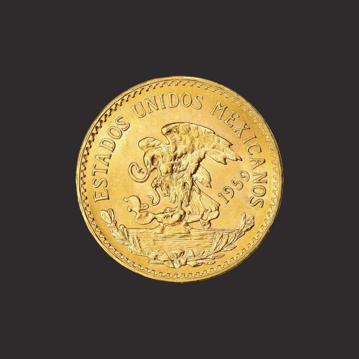 Moneda aur 20 pesos Mexic - TVA 0% - IN STOC