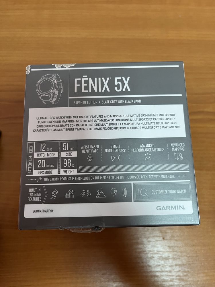 Garmin Fenix 5x Sapphire