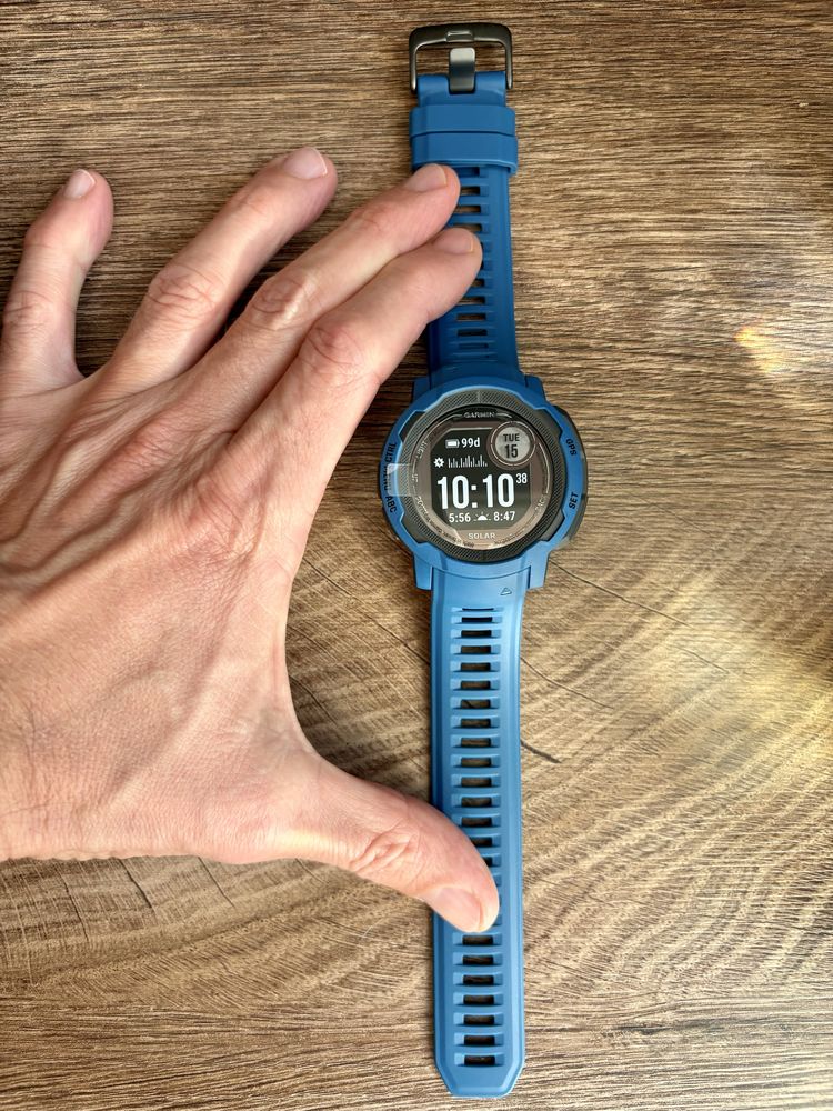 Отличен: Garmin Instinct Solar 2 син