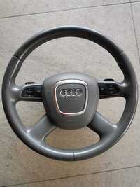 Volan piele cu comenzi si padele, cod 4F0419091DD, Audi A6